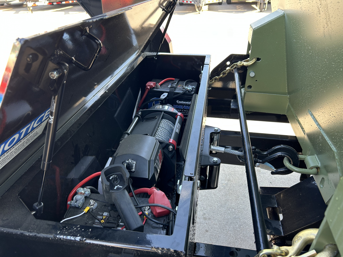 New 2026 Norstar DBG 83x16 Dump Trailer W/3 Bins