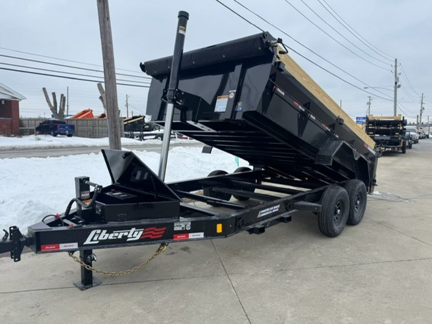 New 2026 Liberty 83x14 14K Telescopic Dump Trailer