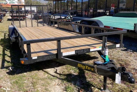 New 2026 Big Tex Trailers 6.10x18 70PI Utility Trailer