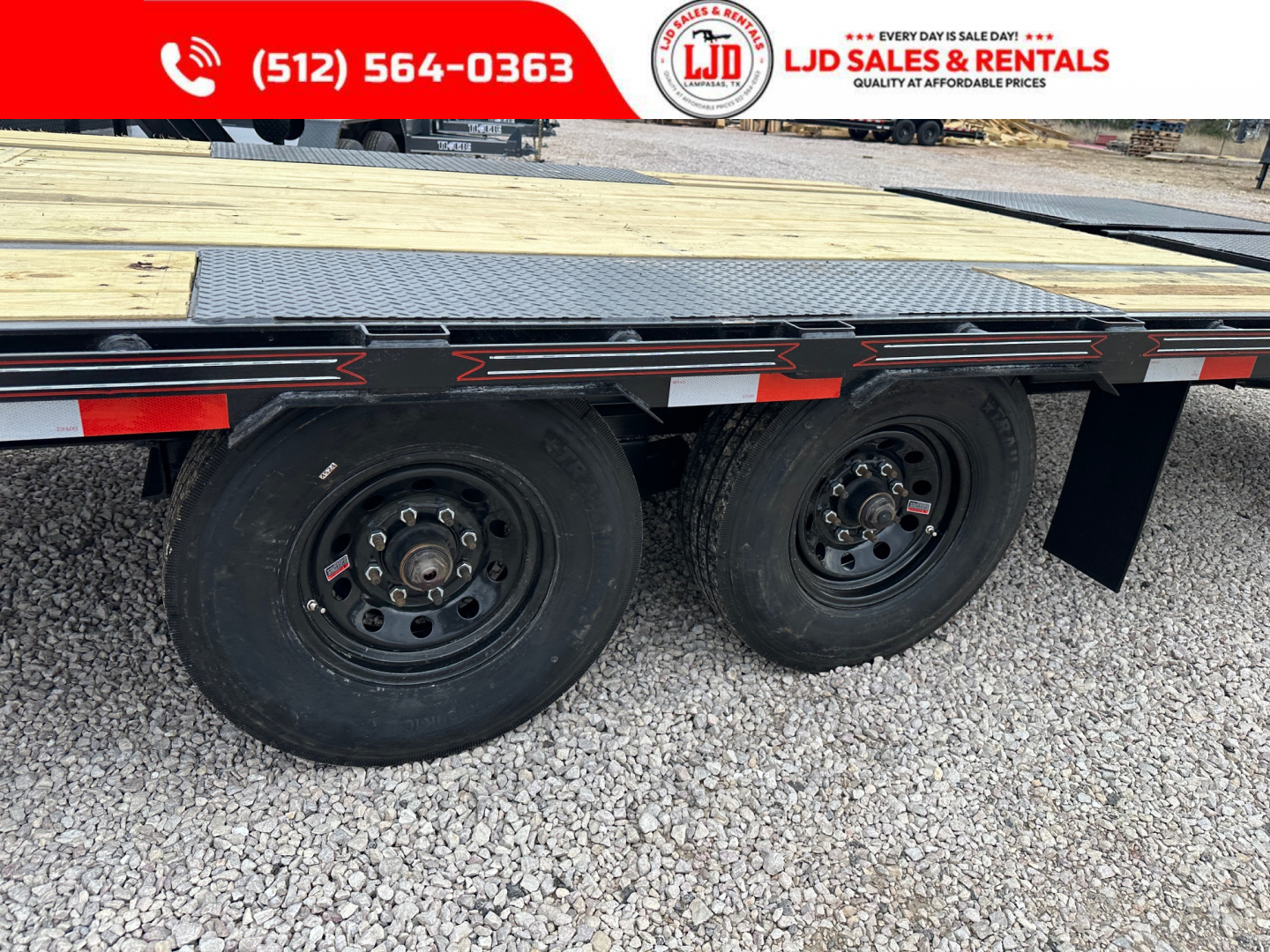 New 2026 Coffee Creek MFG 102" x 30' Gooseneck Flatbed Deckover Trailer