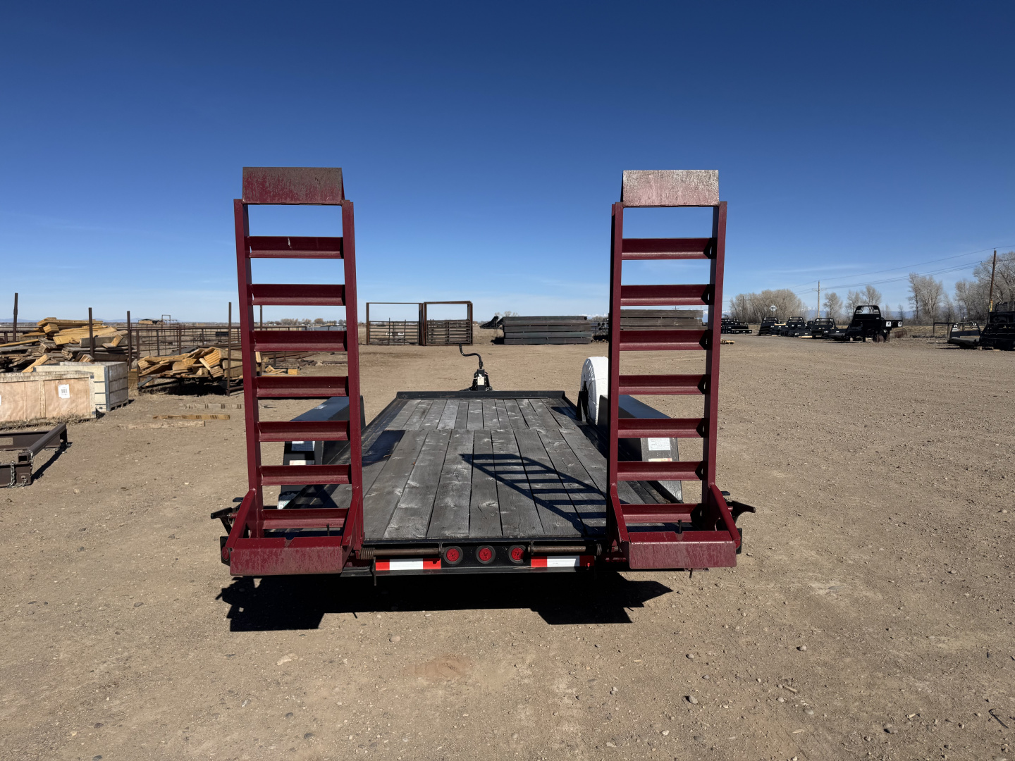 Used 2008 Towmaster Trailers Tandem Axle 81"x18' Car Hauler