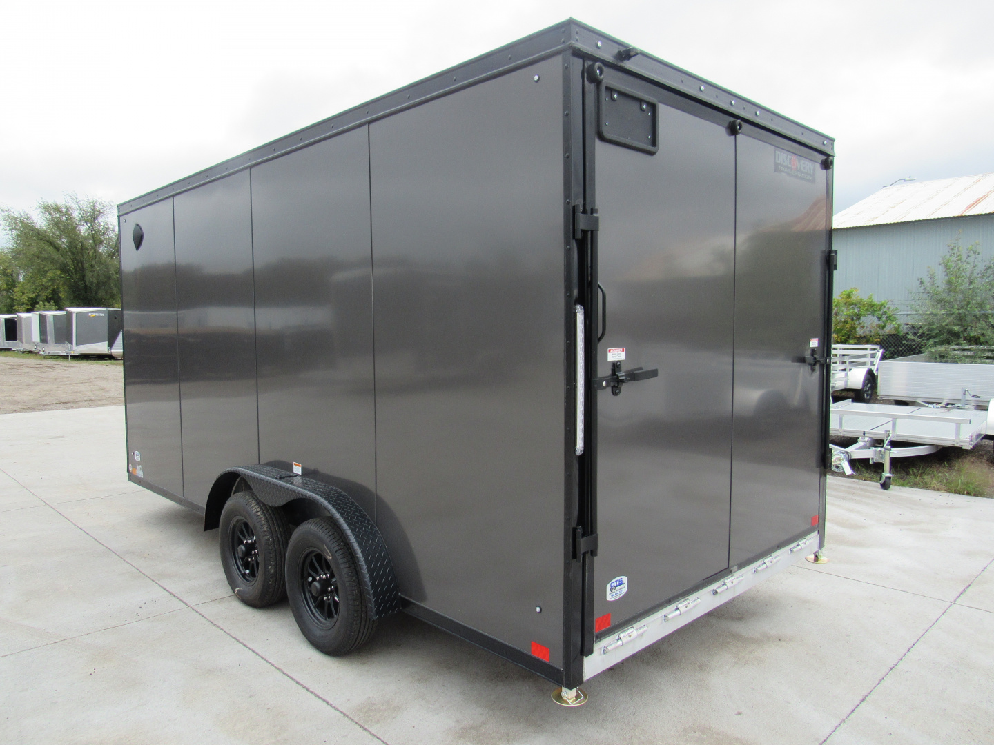 New 2026 Discovery Trailers 7.5x16ft Enclosed Trailer