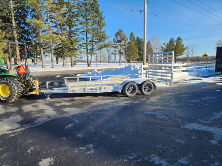 New 2026 Black Rhino EXT716 7' x 16' Utility Trailer
