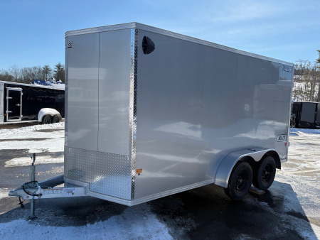 New 2026 High Country 7x14 + 18" V-Nose/ XLT Aluminum trailer /Barn Door/ 7'interior -7000GVW