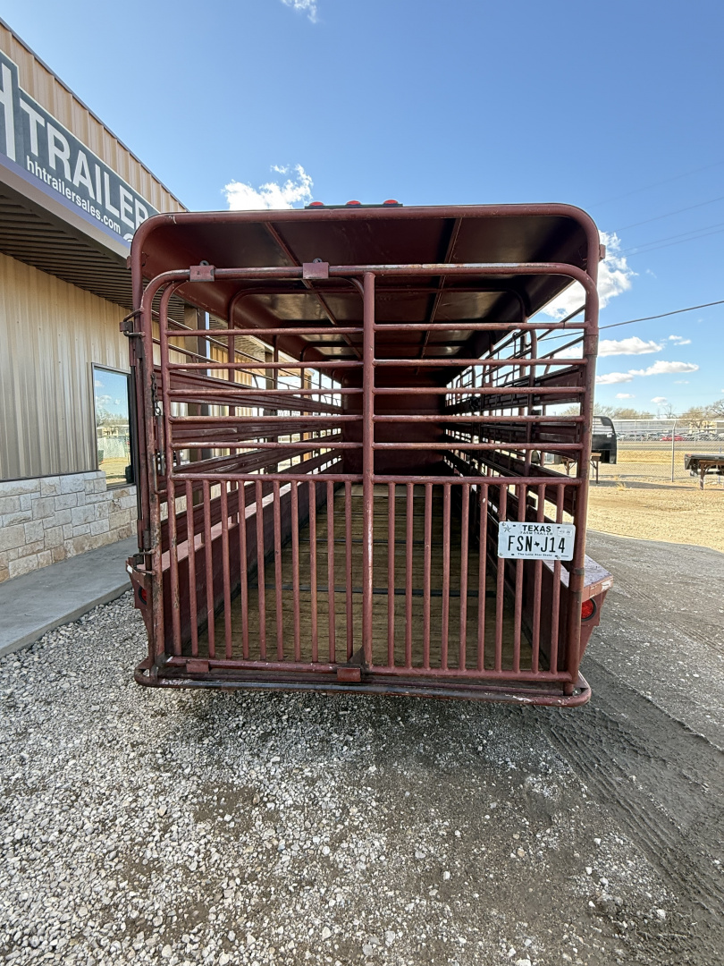 Used 1993 WW LIVESTOCK Stock / Stock Combo Trailer