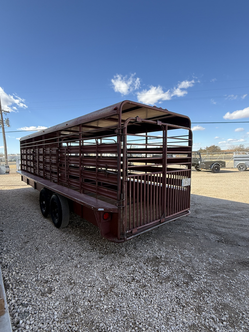 Used 1993 WW LIVESTOCK Stock / Stock Combo Trailer
