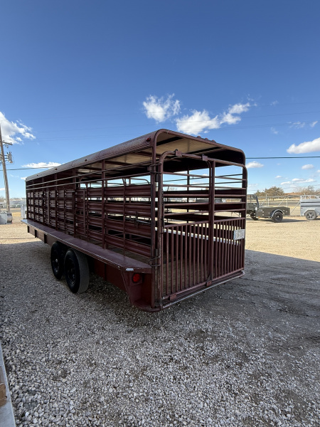 Used 1993 WW LIVESTOCK Stock / Stock Combo Trailer