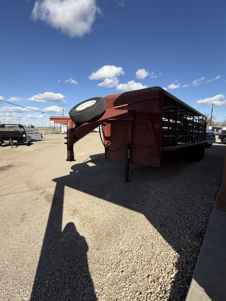 Used 1993 WW LIVESTOCK Stock / Stock Combo Trailer