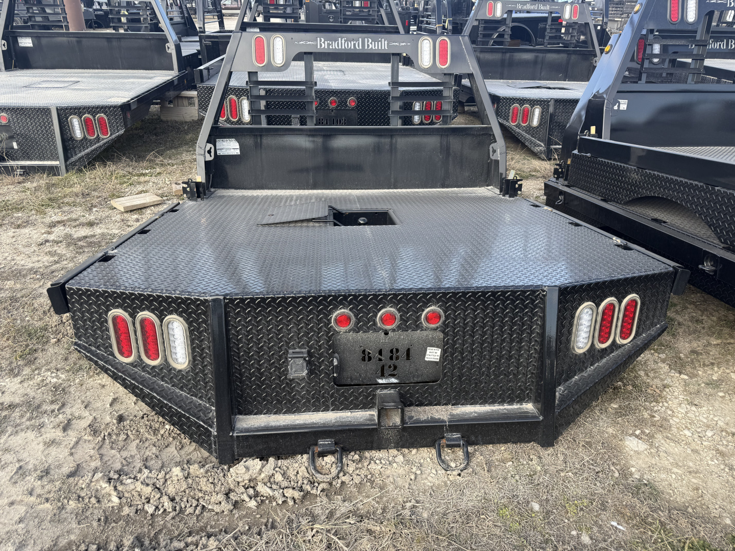 New 2025 Bradford Built WORKBED 8484-WF 41" CA Truck Bed