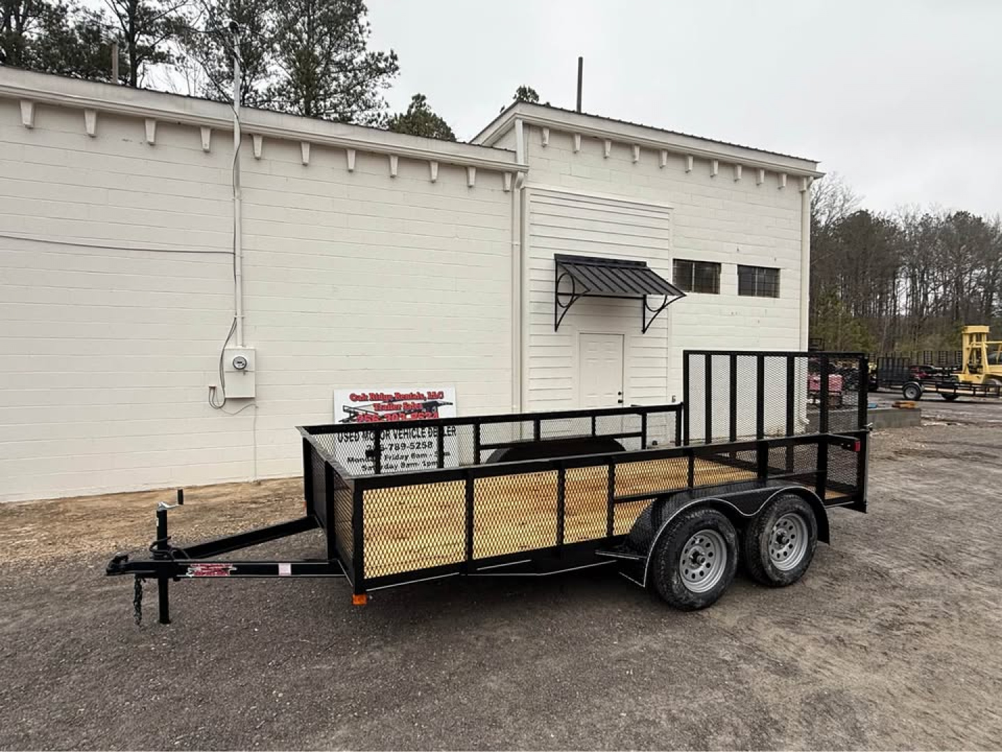 New 2026 Oak Ridge 7x14TA Utility Trailer