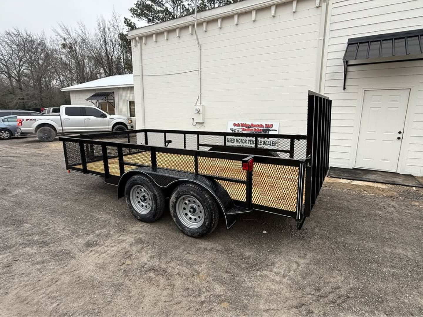 New 2026 Oak Ridge 7x14TA Utility Trailer