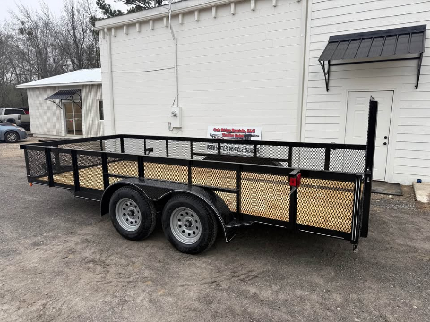 New 2026 Oak Ridge 7x16TA Utility Trailer
