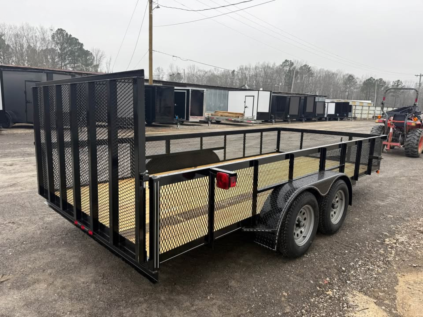 New 2026 Oak Ridge 7x16TA Utility Trailer