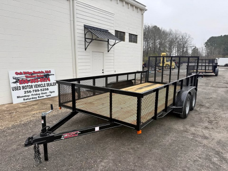 New 2026 Oak Ridge 7x16TA Utility Trailer