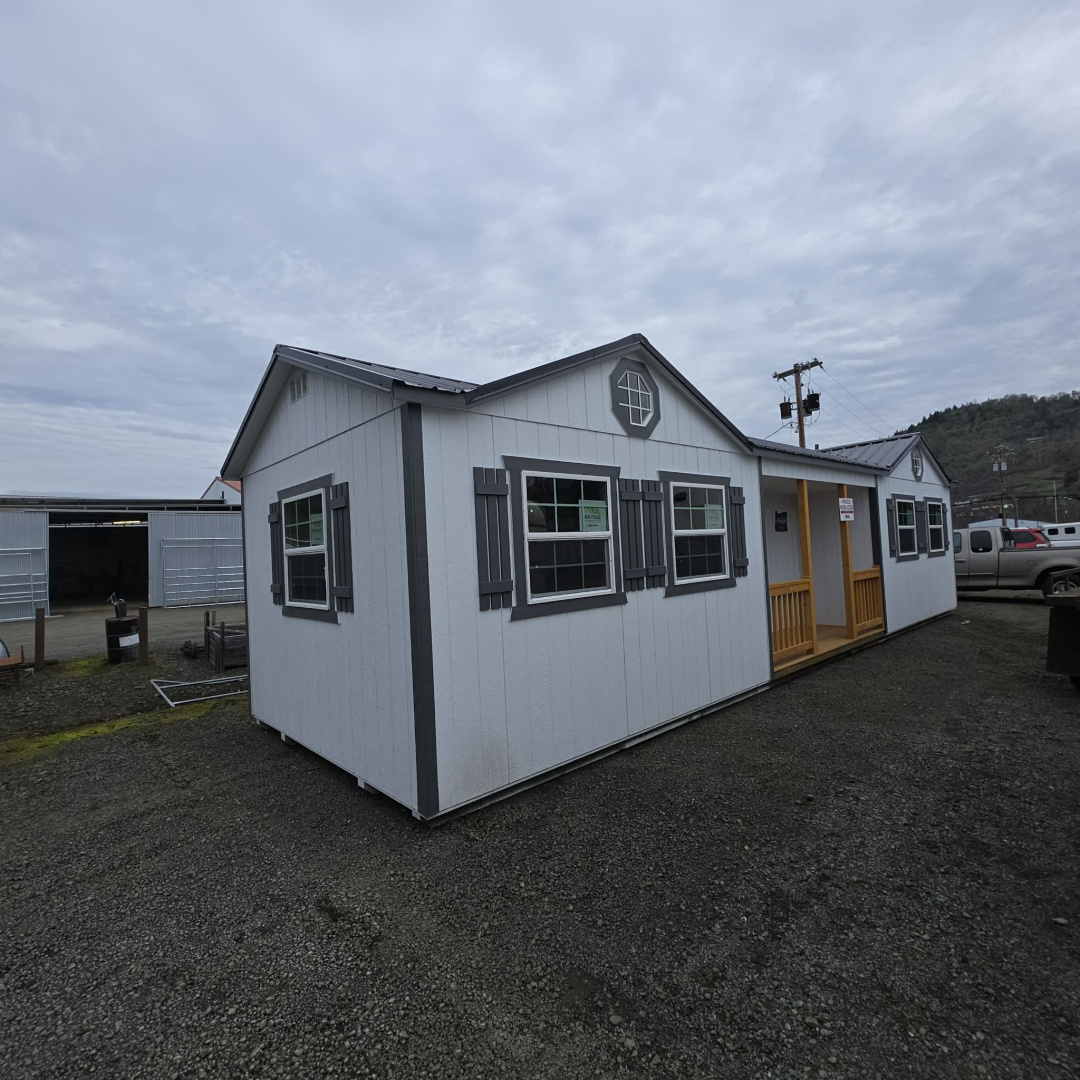 New SHED 2025 Old Hickory WCPH CENTER PORCH 12X40 COTTAGE PORTABLE BUILDING