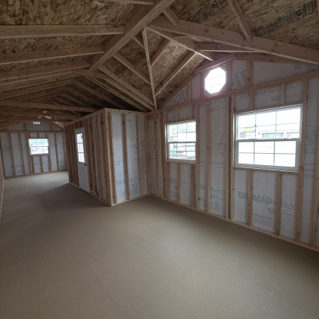 New SHED 2025 Old Hickory WCPH CENTER PORCH 12X40 COTTAGE PORTABLE BUILDING