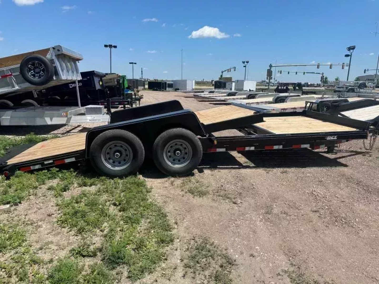 New 2026 DCT 22' Tiltbed Equipment Trailer