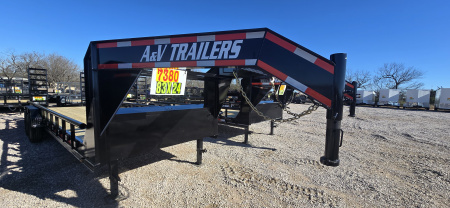 New 2026 A&V - 83  x 24' - HD Pipetop Equipment Trailer