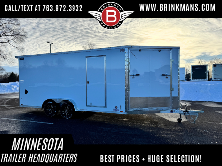 New 2026 Lightning 7.5x23 Snow / Enclosed Trailer