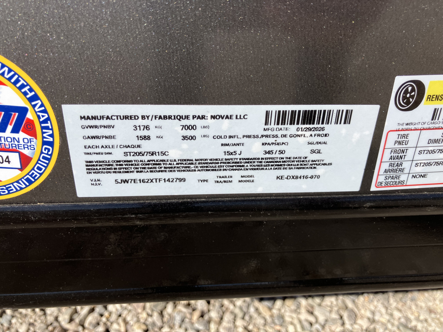 New 2026 Cargo Express 7 X 16 DXL V-NOSE Cargo / Enclosed Trailer