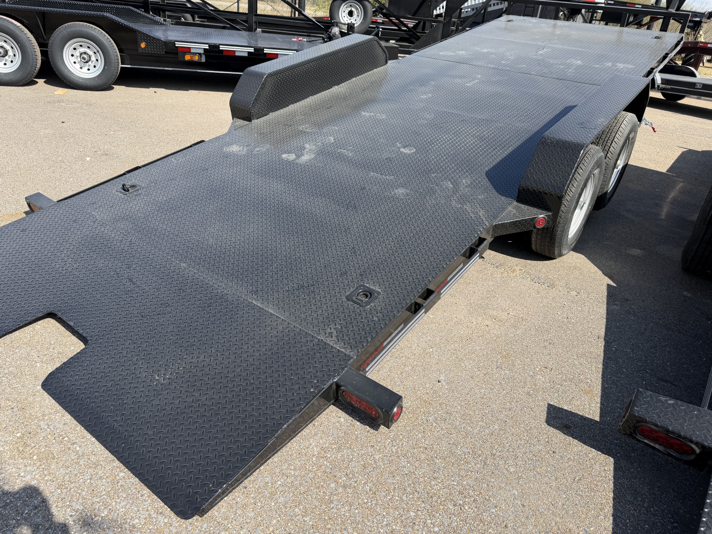 New 2026 East Texas Trailers 83x20ft Tilt Car Hauler 10k