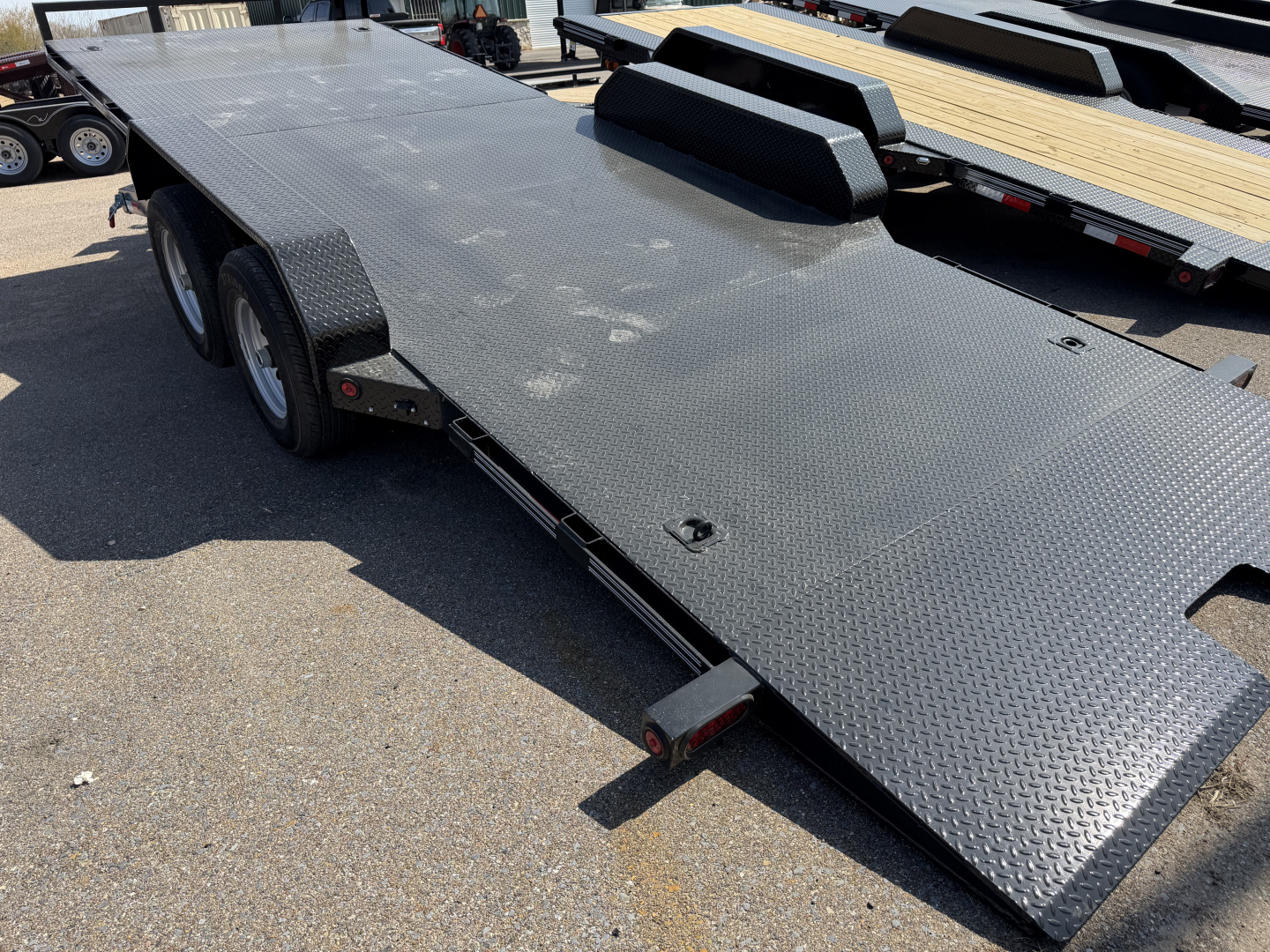New 2026 East Texas Trailers 83x20ft Tilt Car Hauler 10k