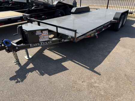 New 2026 East Texas Trailers 83x20ft Tilt Car Hauler 10k