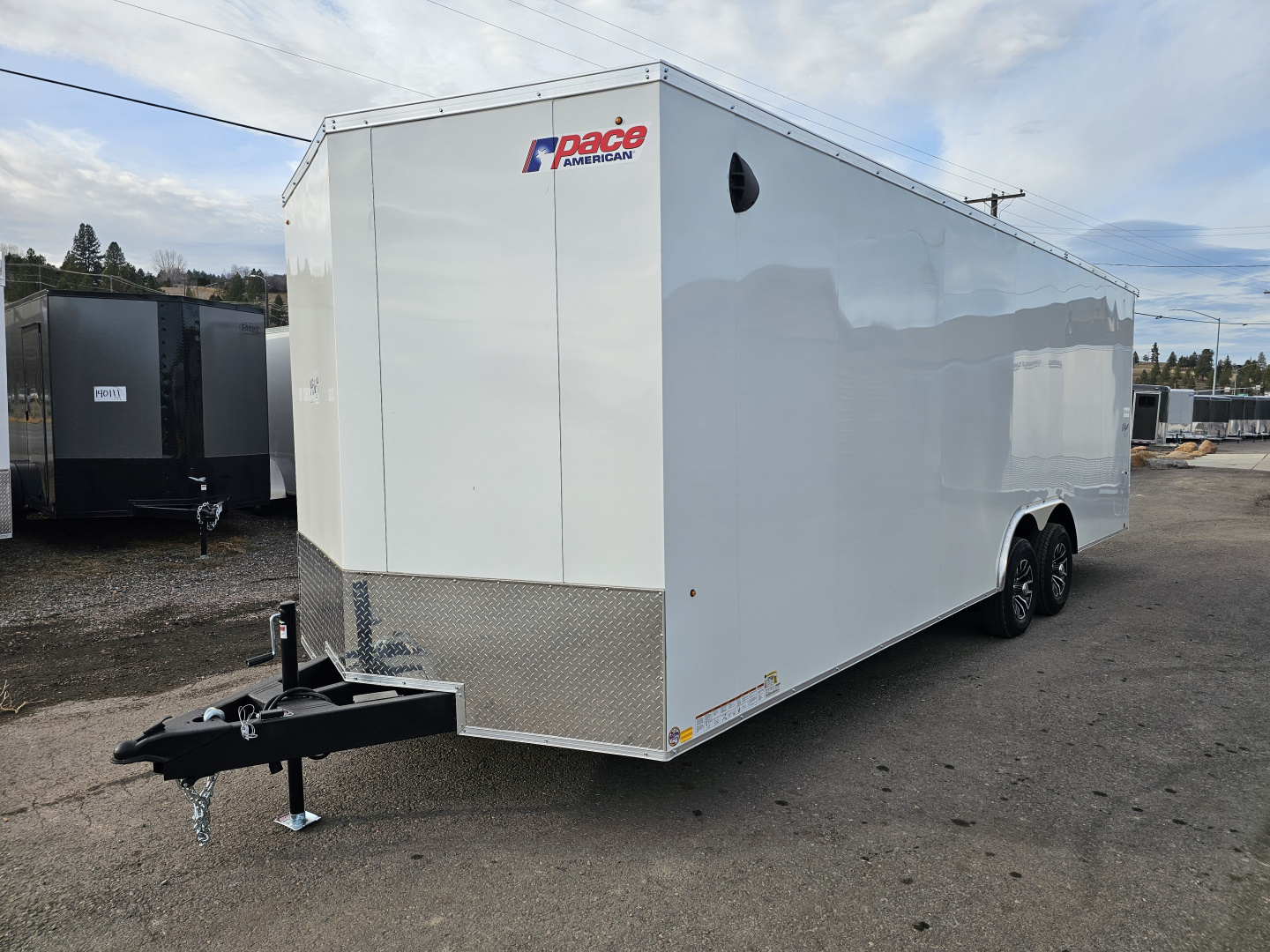 New 2026 Pace Outback DLX 8.5x24 10k Enclosed Cargo Trailer