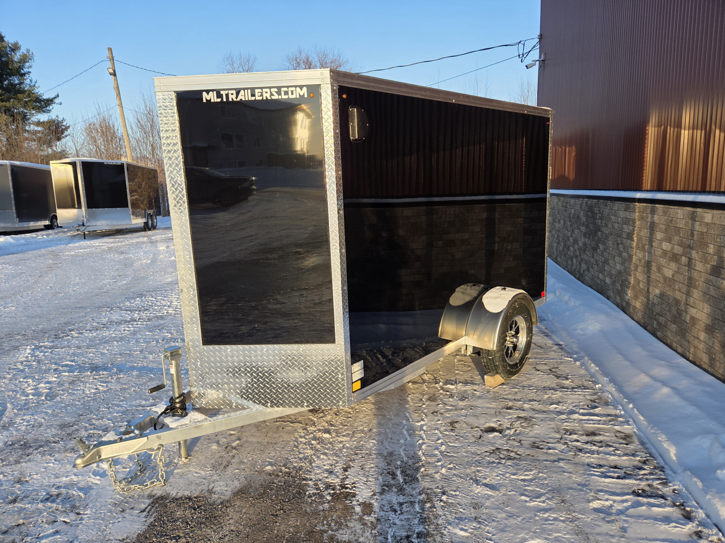 New 2026 ML Trailers 5'x10' Aluminum Cargo Trailer