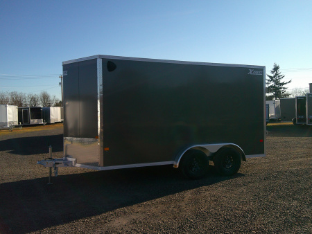 New 2026 ALCOM 7.4x14 7K Aluminum Cargo / Enclosed Trailer
