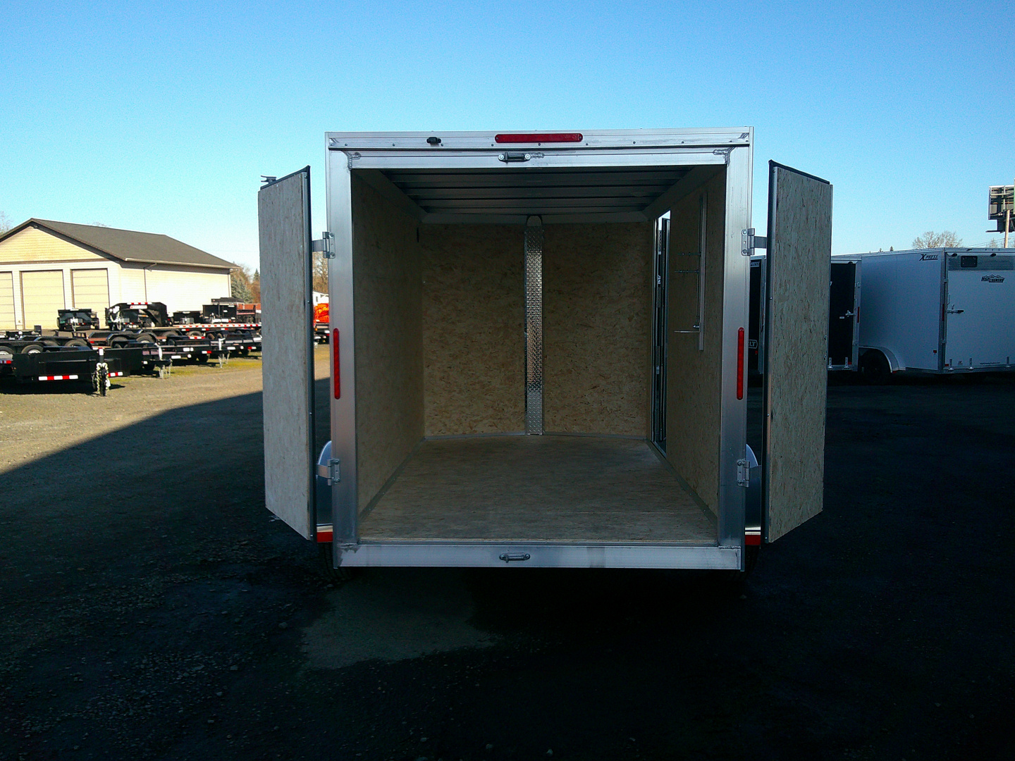 New 2026 ALCOM 6x10 3K Aluminum Cargo / Enclosed Trailer