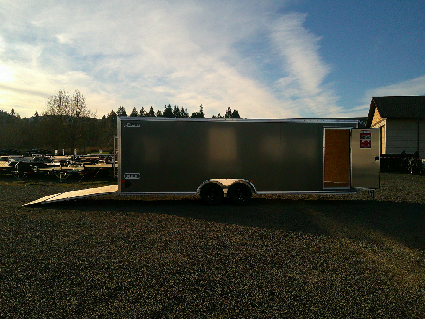 New 2026 ALCOM 10k 8.5x24 Aluminum Car Hauler