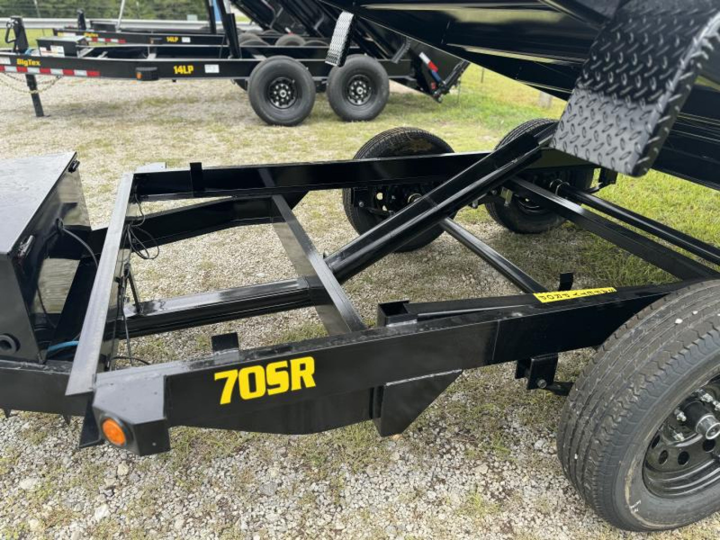 New 2026 Big Tex Trailers 70SR-5’X10’ Dump Trailer 7K G.V.W.R.