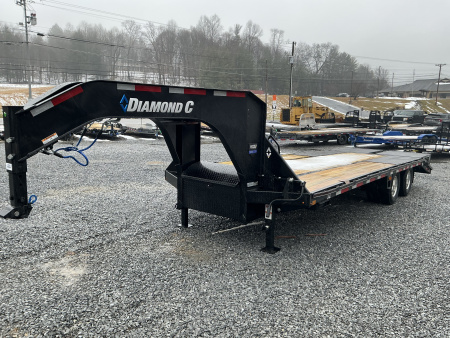 New 2026 Diamond C FMAX210 GOOSENECK Trailer 20+5 MAX RAMPS ALUMINUM OUTER RIMS
