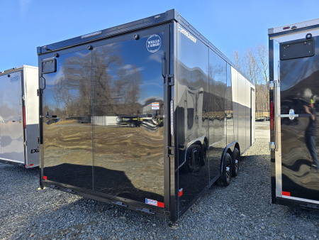 New 2026 Wells Cargo 8.5x24 10K Enclosed Trailer- Two Tone Paint- Ramp Extension- Sidewall Vents- Alloy Wheels- Recessed Entry Step