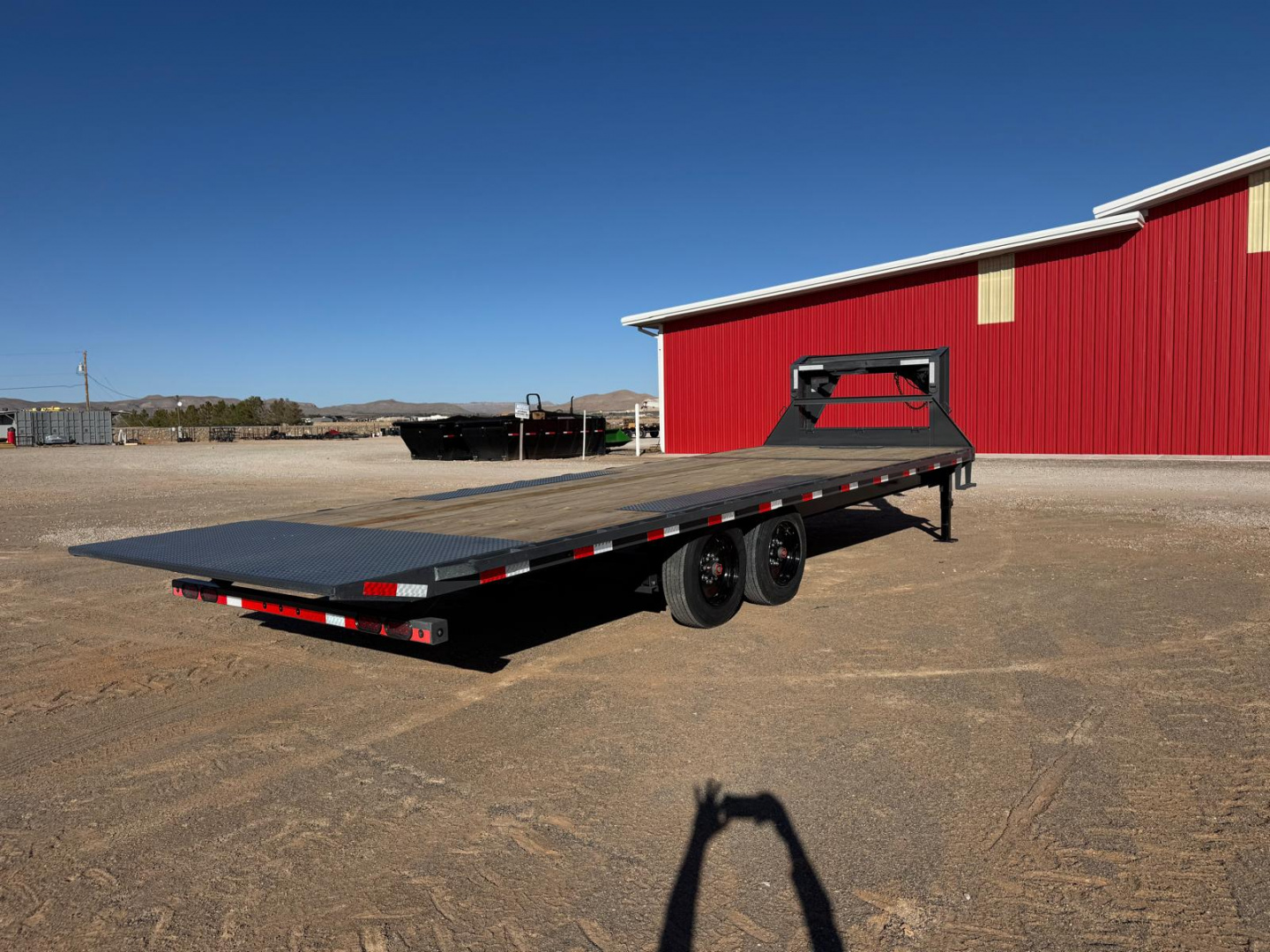 New 2026 Lamar Trailers 102" X 24' FA - 16K DECK-OVER TILT GN Tilt Trailer