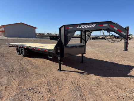 New 2026 Lamar Trailers 102" X 24' FA - 16K DECK-OVER TILT GN Tilt Trailer