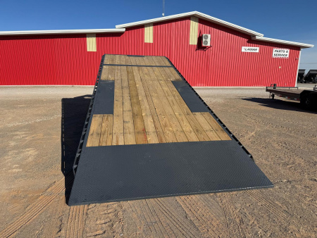New 2026 Lamar Trailers 102" X 24' FA - 16K DECK-OVER TILT GN Tilt Trailer