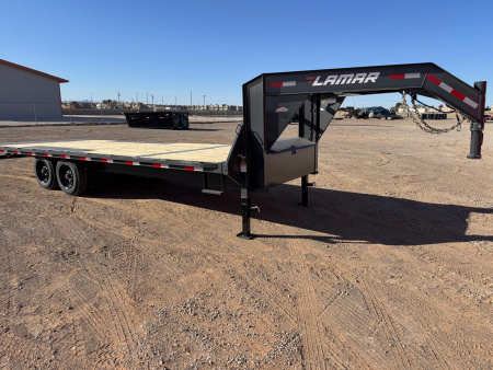 New 2026 Lamar Trailers 102" X 24' FA - 16K DECK-OVER TILT GN Tilt Trailer