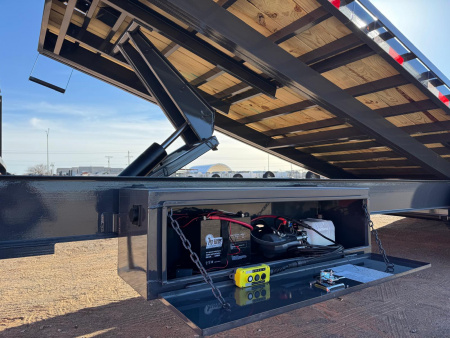 New 2026 Lamar Trailers 102" X 24' FA - 16K DECK-OVER TILT GN Tilt Trailer