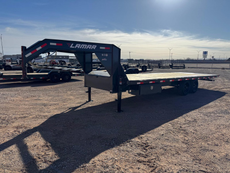 New 2026 Lamar Trailers 102" X 24' FA - 16K DECK-OVER TILT GN Tilt Trailer