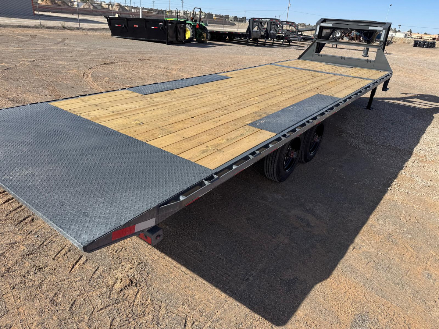 New 2026 Lamar Trailers 102" X 26' FA - 16K DECK-OVER TILT GN Tilt Trailer
