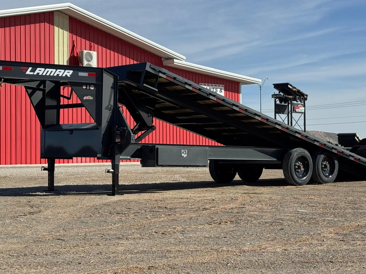 New 2026 Lamar Trailers 102" X 26' FA - 16K DECK-OVER TILT GN Tilt Trailer