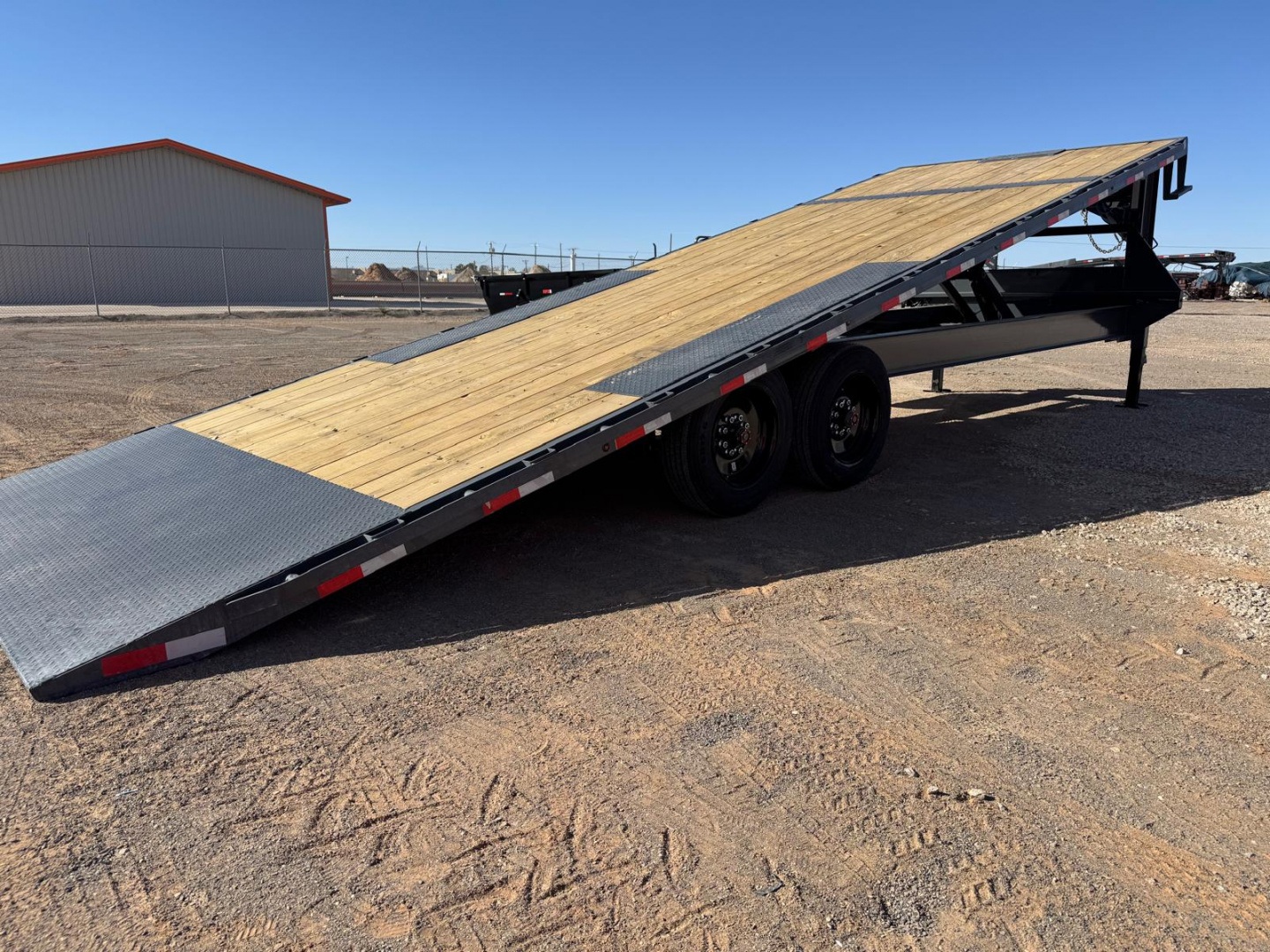 New 2026 Lamar Trailers 102" X 26' FA - 16K DECK-OVER TILT GN Tilt Trailer