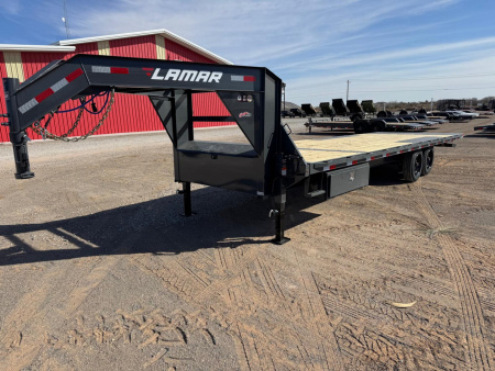 New 2026 Lamar Trailers 102" X 26' FA - 16K DECK-OVER TILT GN Tilt Trailer