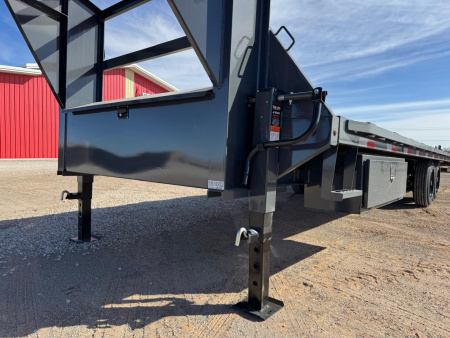 New 2026 Lamar Trailers 102" X 26' FA - 16K DECK-OVER TILT GN Tilt Trailer
