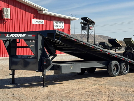 New 2026 Lamar Trailers 102" X 26' FA - 16K DECK-OVER TILT GN Tilt Trailer