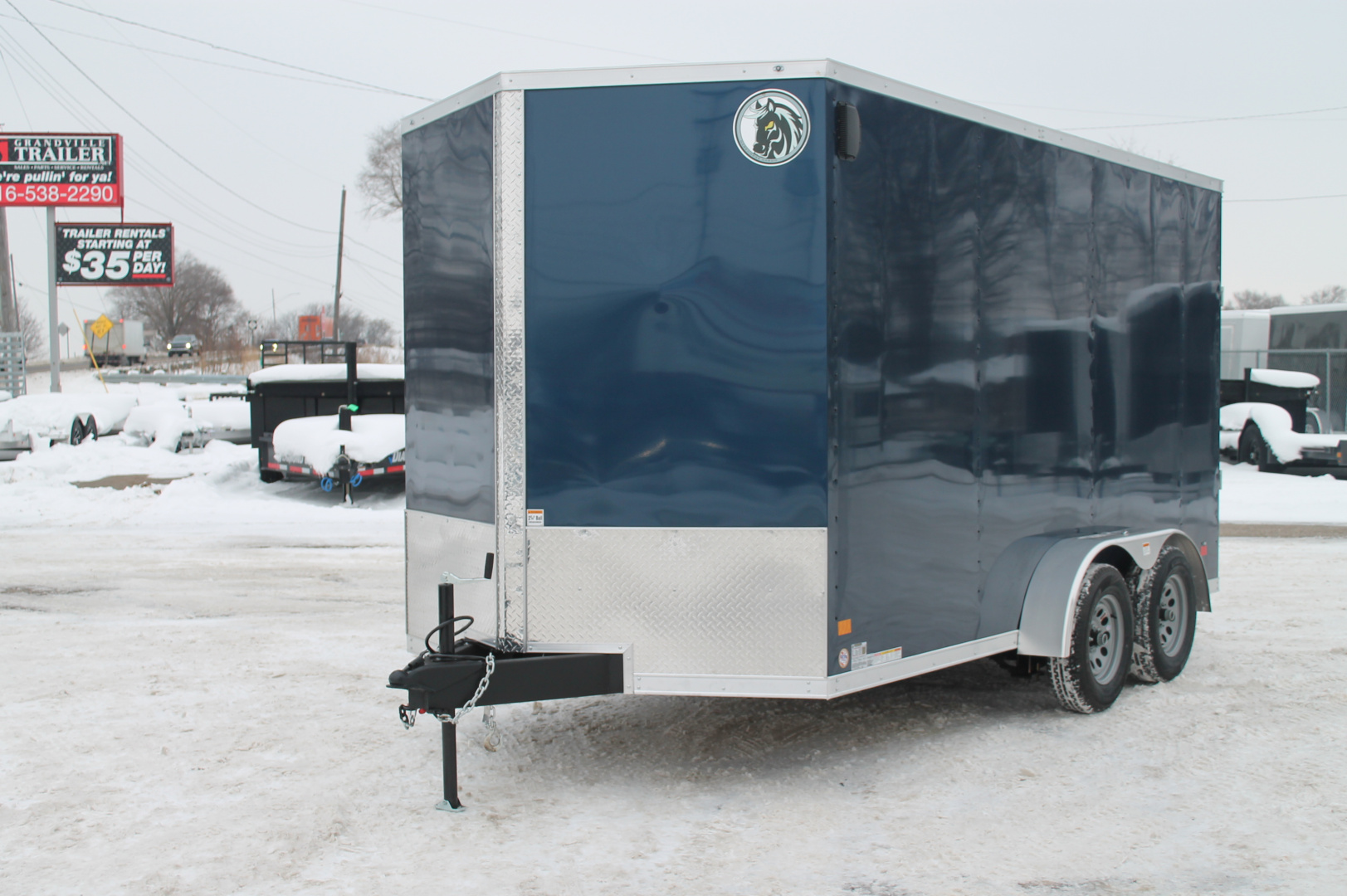 New 2026 Darkhorse Cargo DHW7X14TA35 Cargo / Enclosed Trailer