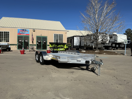 New 2026 Aluma 7814TA-EL-R-RTD Utility Trailer