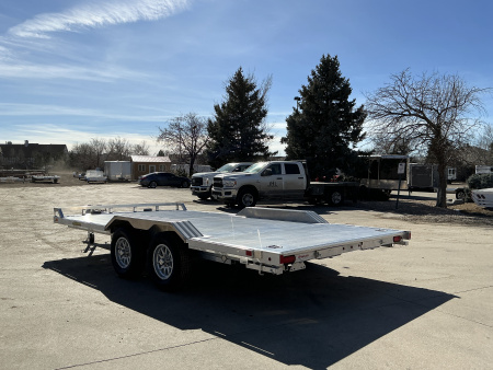 New 2026 Aluma WB16-TA-EL-DOF-R-RR-RTD Flatbed Trailer